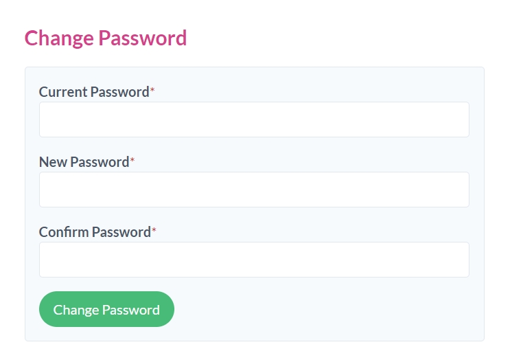 Change Password